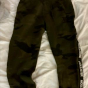 Boys camouflage joggers